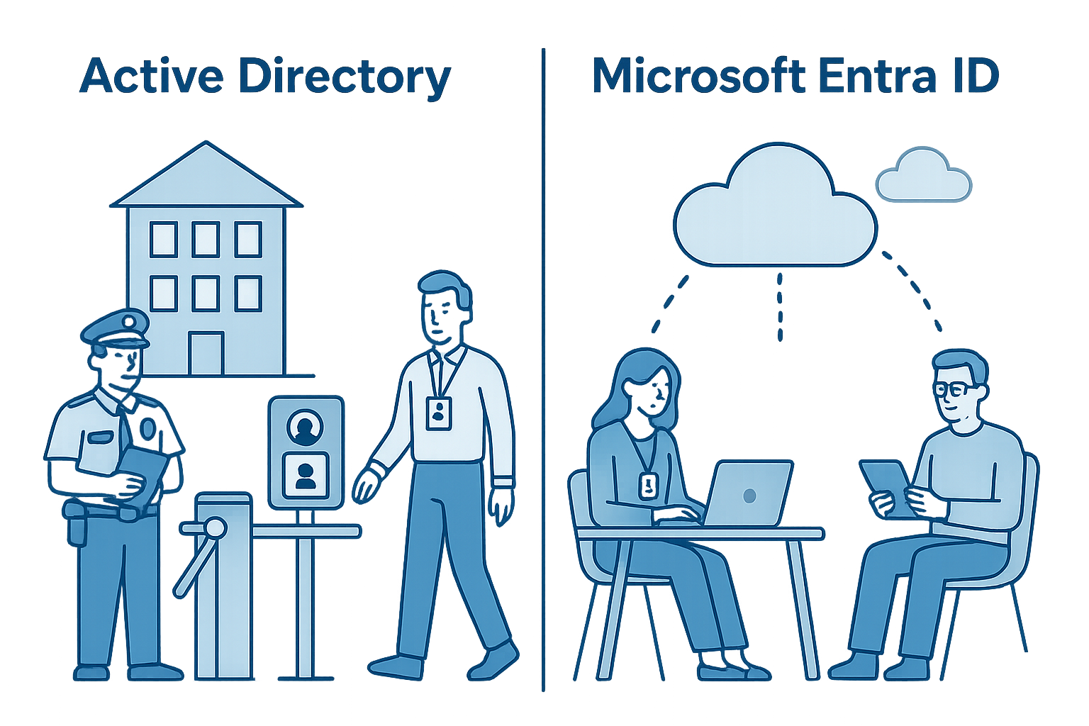 Active Directory vs Entra ID