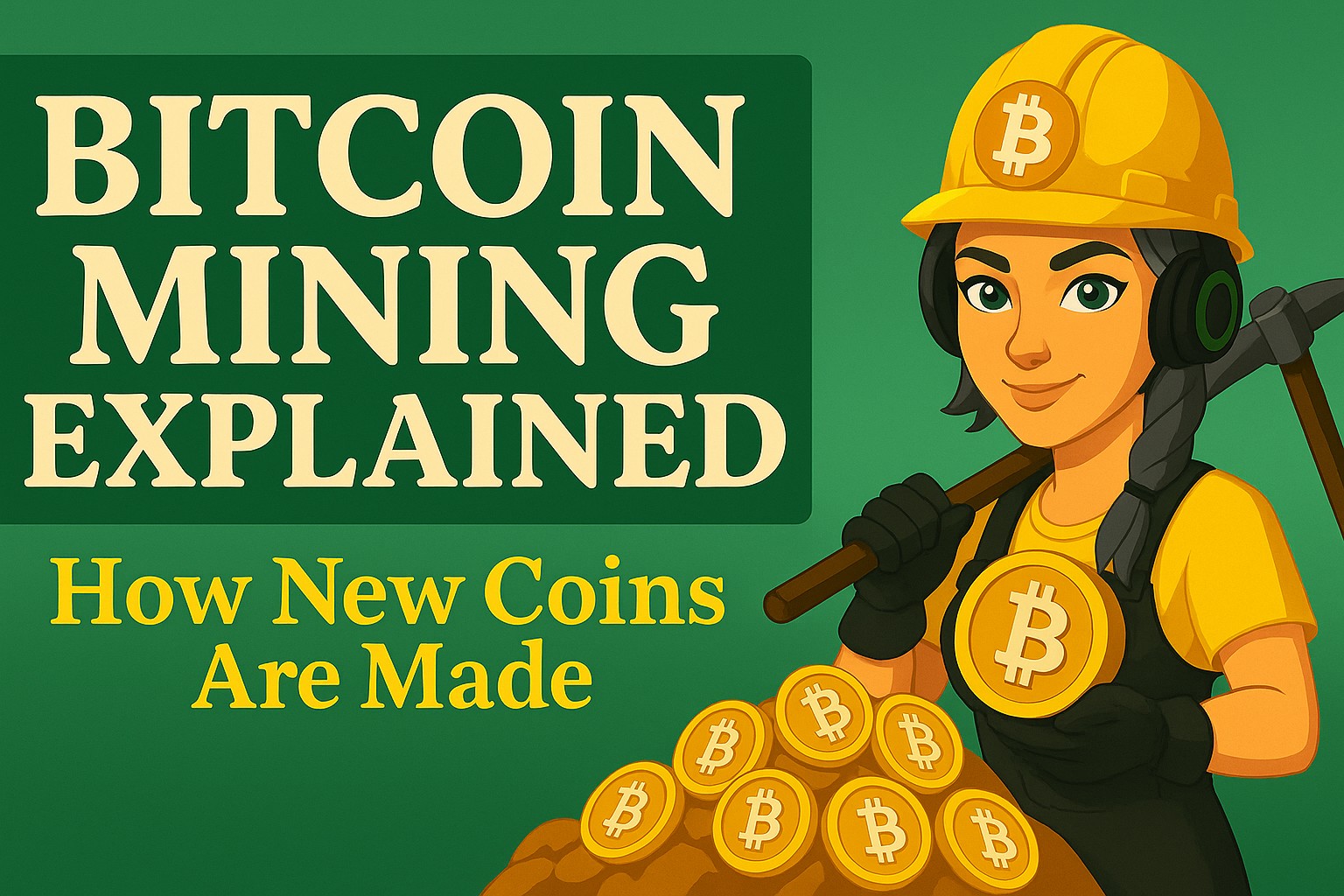 How Bitcoin Mining Works: How New Coins Are Made & Secured | Blockchain