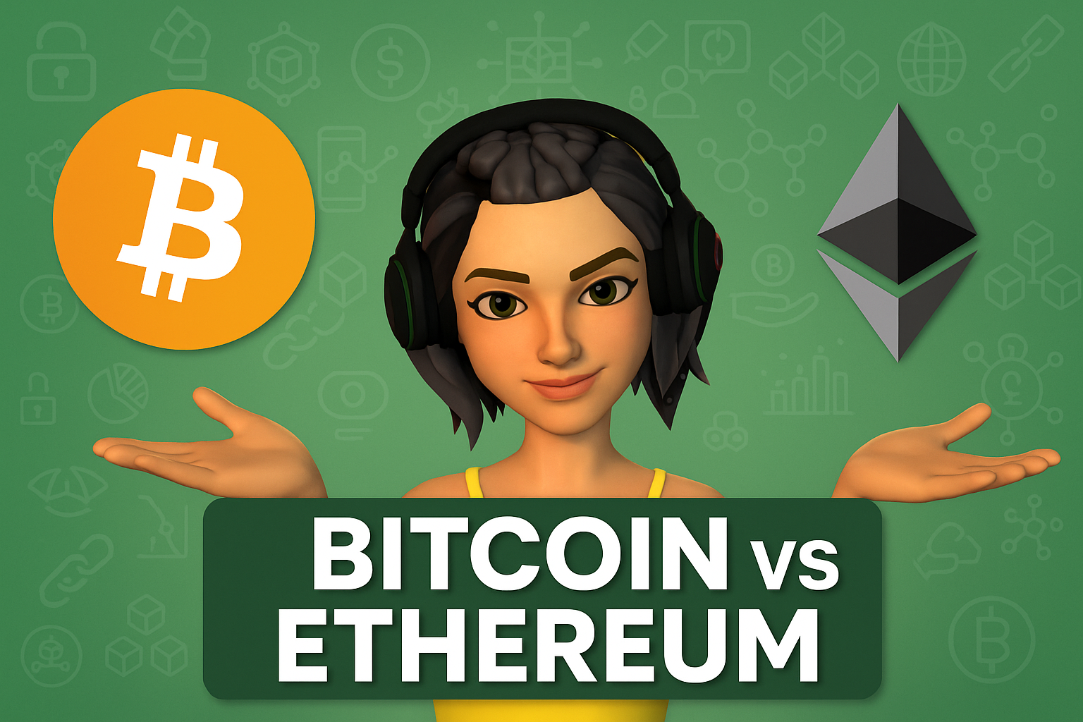 Bitcoin vs Ethereum — What’s the Difference? Explained Simply