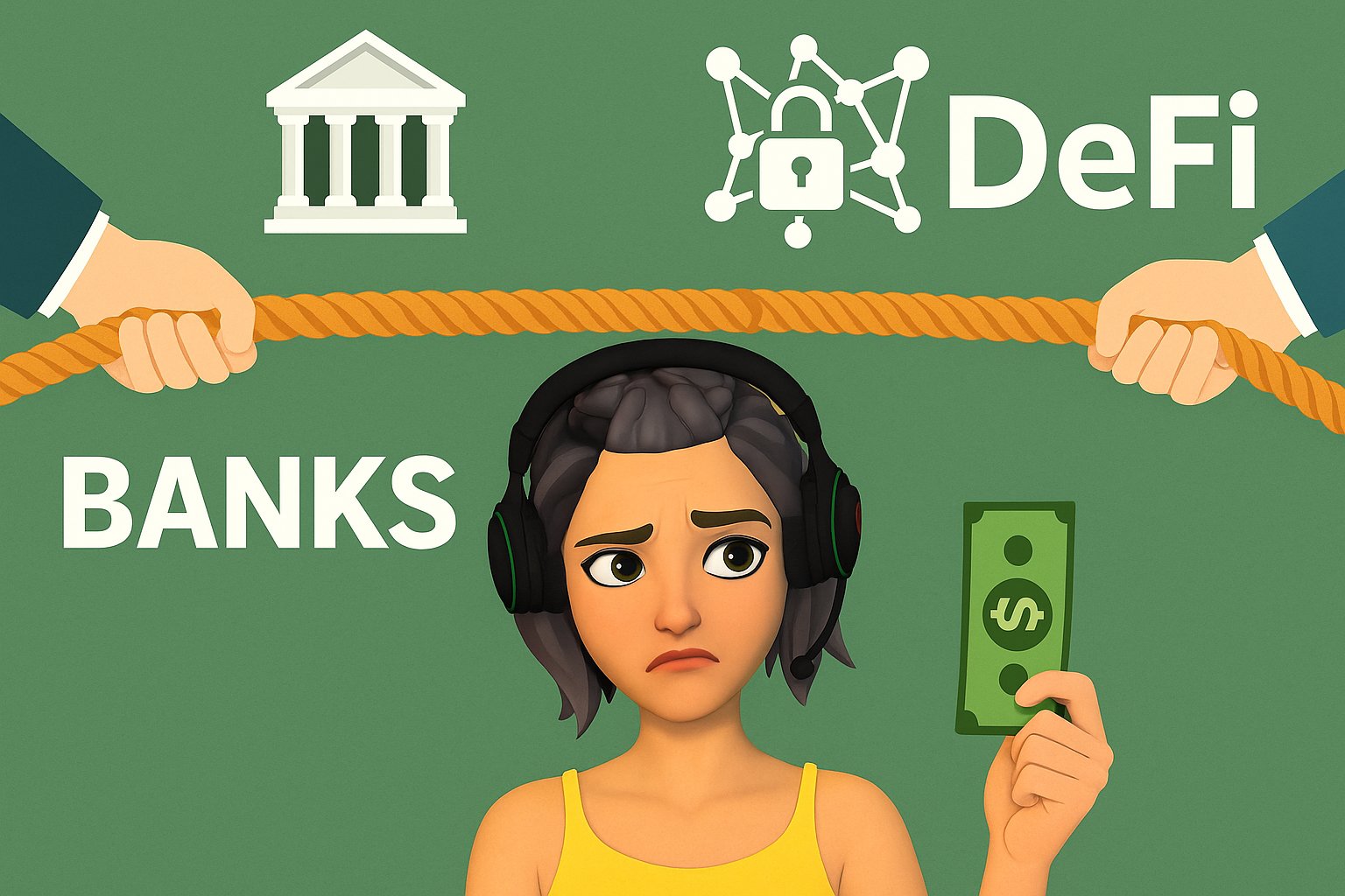 How DeFi Works vs Traditional Banking — Explained Simply (Under 5 Minutes)