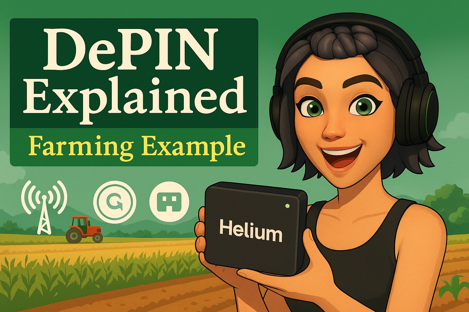 DePIN Explained: Blockchain’s Next Frontier with Helium & Real-World Use Cases